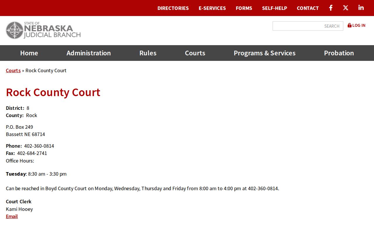 Rock County outstanding warrants state court directory