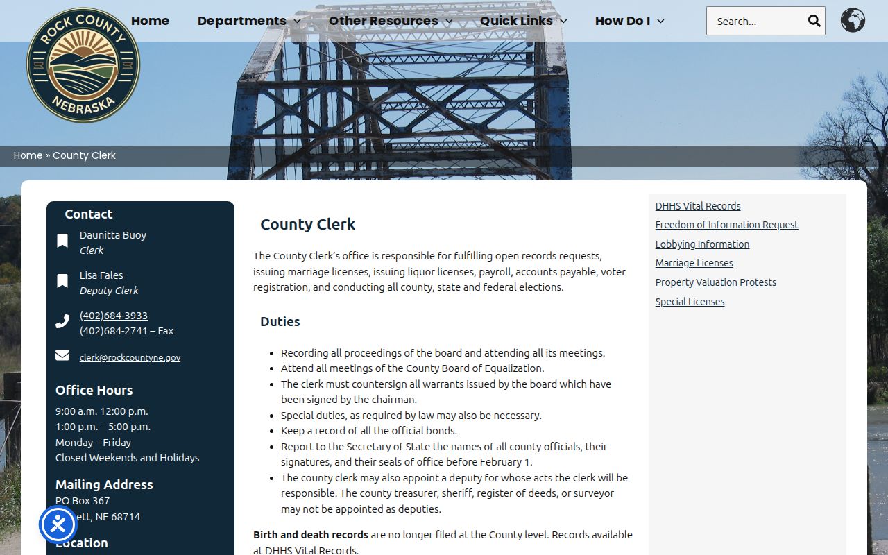 Rock County warrant records public-record request source